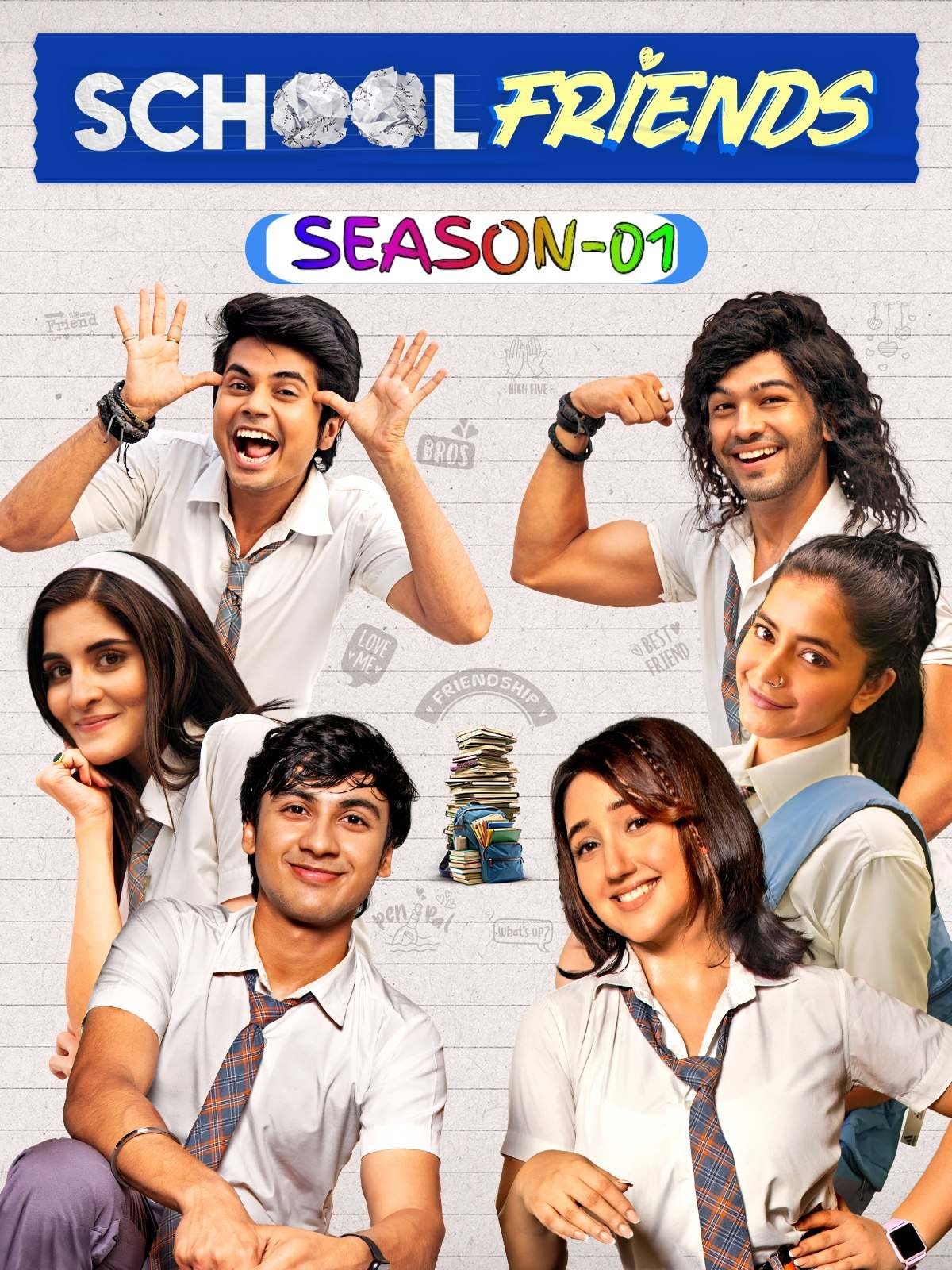 Free School Friends S03 (2025) Hindi Completed Web Series HEVC ESub – FILMYFLY